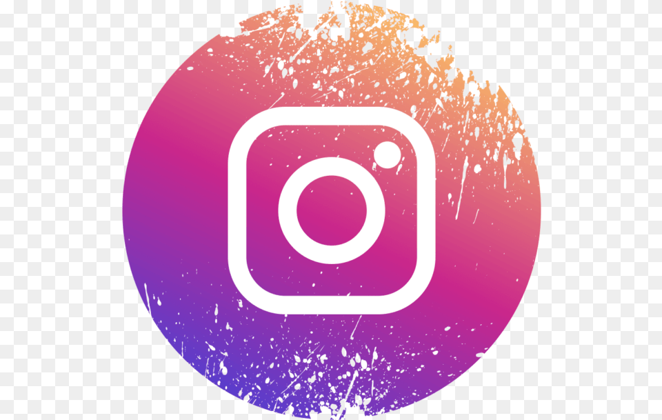 Instagram Splash Icon Download Searchpngcom Instagram Aesthetic Logo, Purple, Art, Graphics, Disk Free Transparent Png