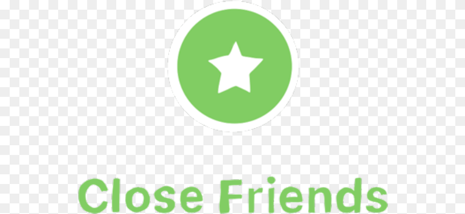 Instagram Stories Close Friends Logo, Star Symbol, Symbol, Astronomy, Moon Png Image