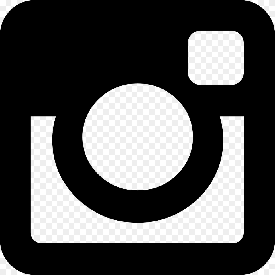 Instagram Svg Icon Free Download Logo Instagram E Facebook Vector, Gray Png