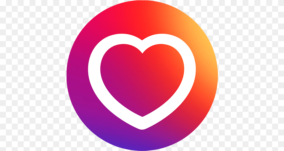 Instagram Transparent Icon Of New Likes Warren Street Tube Station, Heart, Disk Png