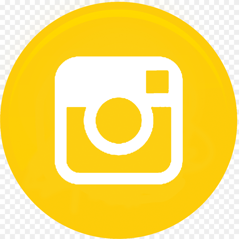 Instagram V2 Yellow Instagram Icon Full Yellow Instagram Icon Free Png