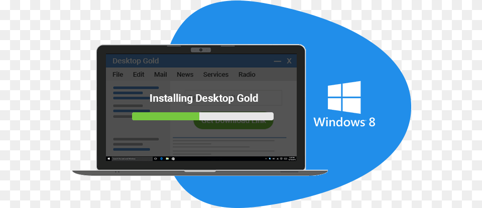 Install Aol Desktop Gold Windows 7 U0026 10 Reinstall Window 8 Logo, Computer, Electronics, Laptop, Pc Free Png