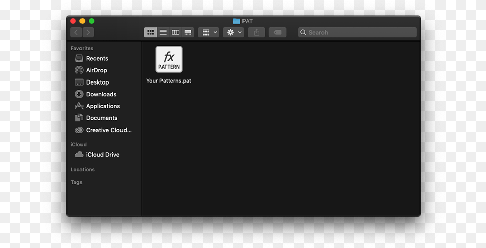 Install Photoshop Patterns Macos, File, Monitor, Computer Hardware, Electronics Free Png Download