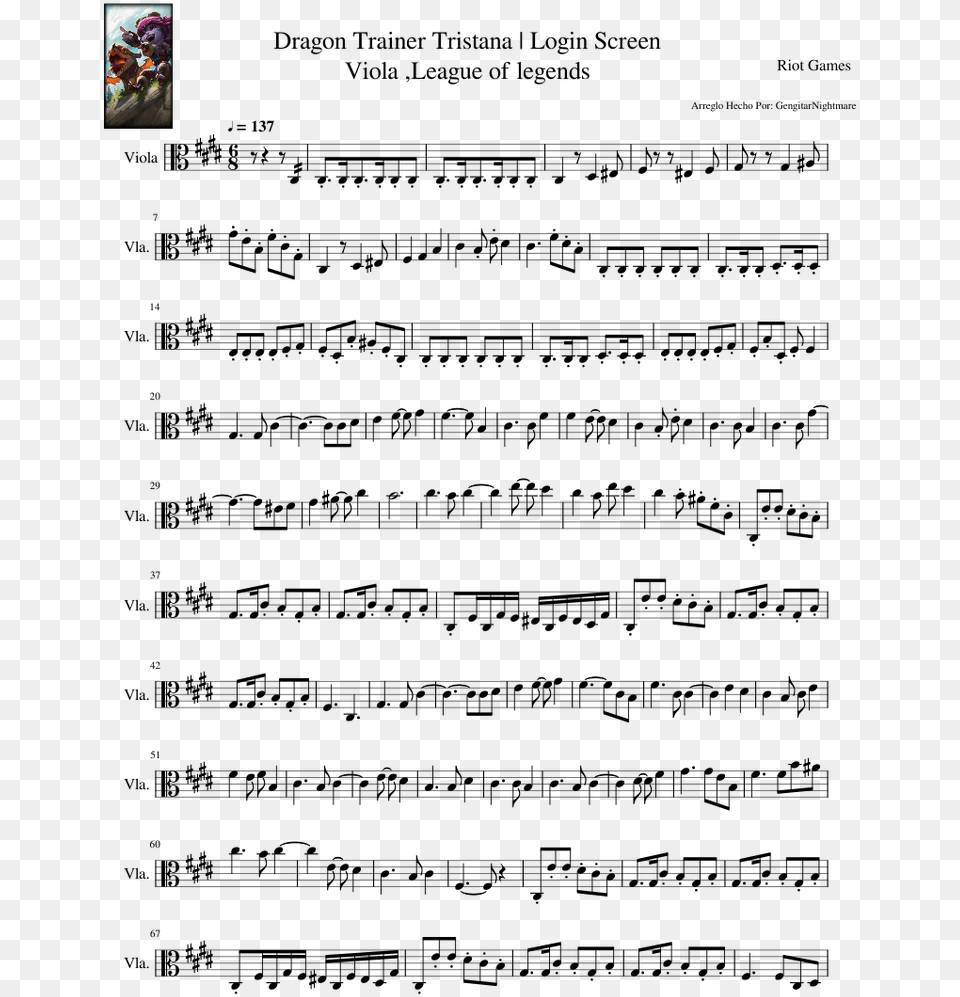 Instant Crush Piano Sheet Png