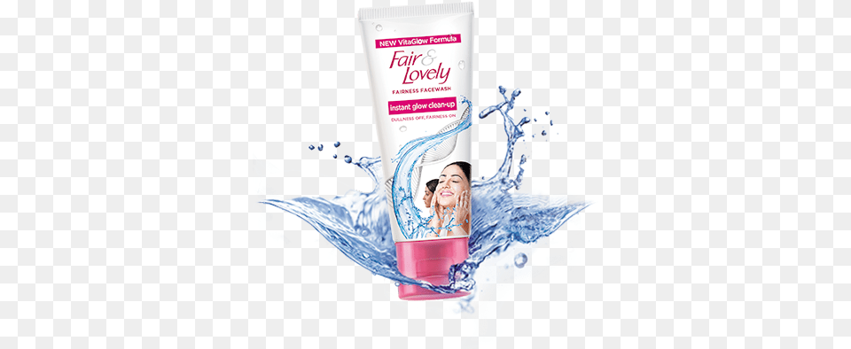 Instant Glow Clean Up Facewash Fair And Lovely Fairness Face Wash, Bottle, Lotion, Cosmetics Free Png