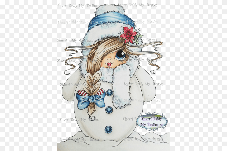Instant My Besties Scann0088 Snow Girl Snowman And Snowgirl, Book, Comics, Publication, Outdoors Free Transparent Png