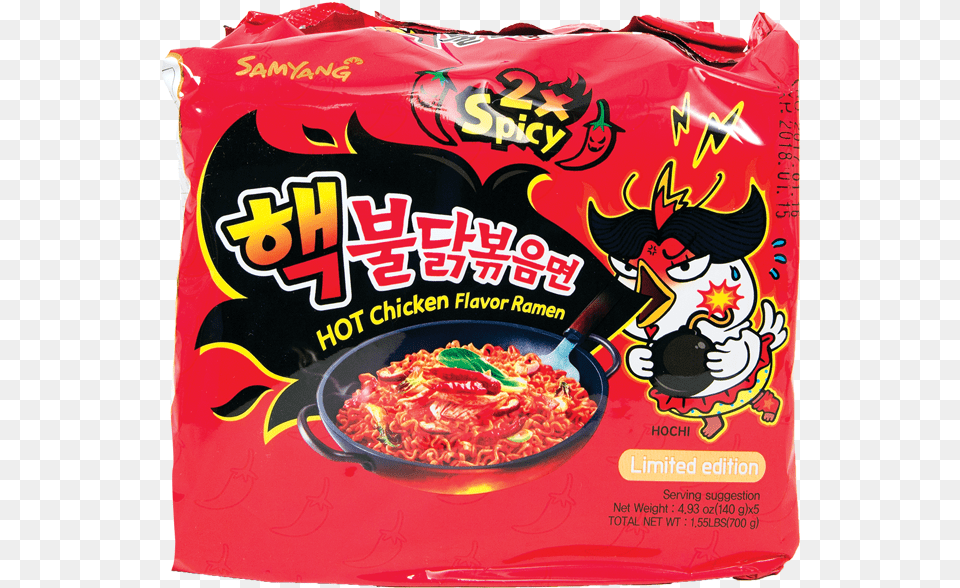 Instant Noodle 2x Spicy Noodles Png