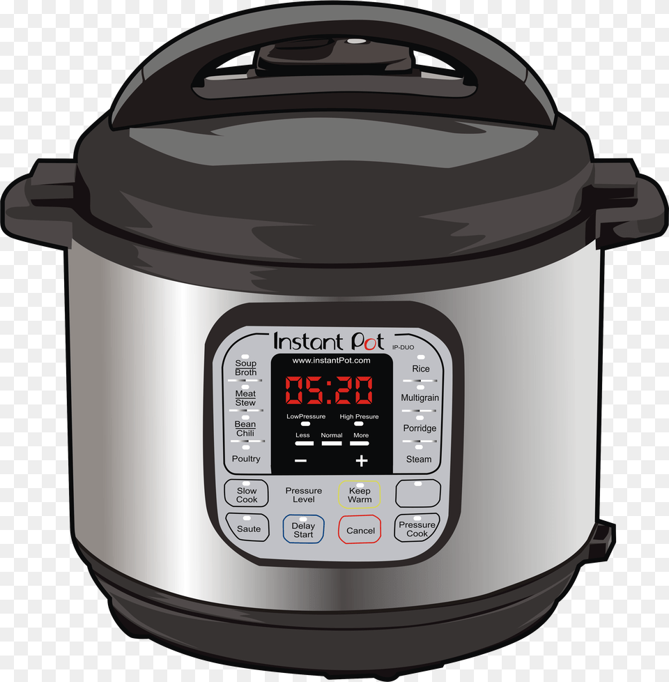Instant Pot Duo Instant Pot Duo 8 Quart, Appliance, Cooker, Device, Electrical Device Free Png