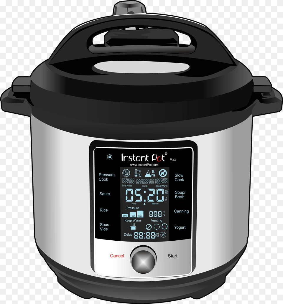 Instant Pot Max Instant Pot Duo Plus, Appliance, Cooker, Device, Electrical Device Free Png Download