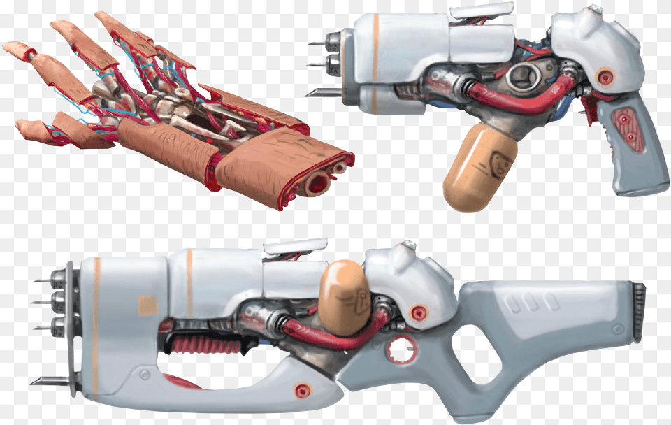 Institute Bio Weapons Fallout 4 Institute Concept Art, Firearm, Weapon, Gun, Handgun Free Png Download