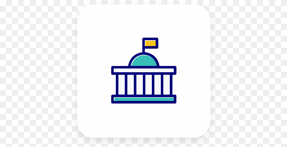 Institution Building Government Museum Line Icon Free Transparent Png