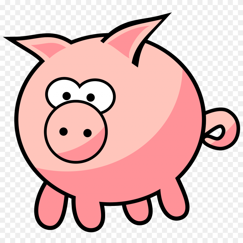 Instructive Cartoon Image Of A Pig Clipart Extrabonplan, Animal, Bear, Mammal, Wildlife Free Png