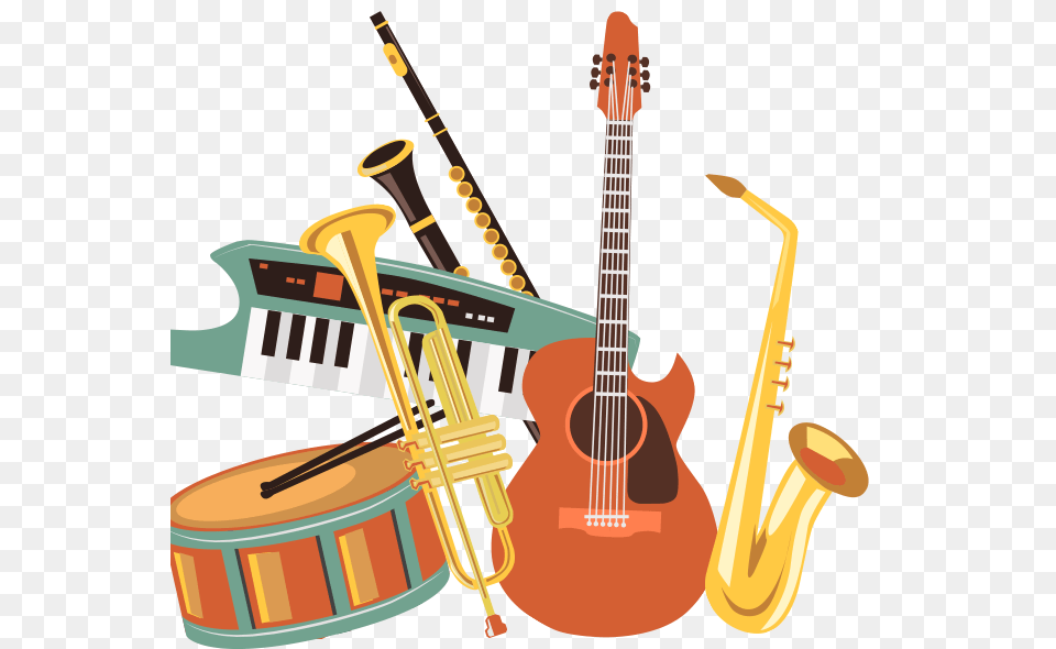 Instrument Clipart Music Lesson, Musical Instrument, Guitar Png