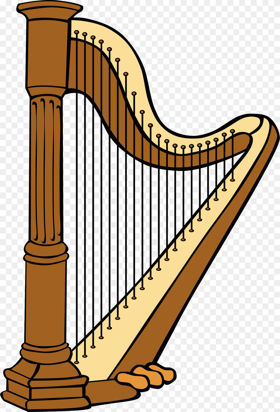 Instruments Clipart Harp Harp Clipart, Musical Instrument Png