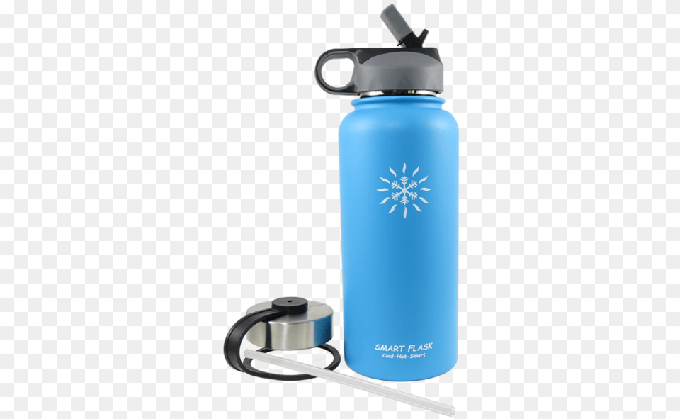 Insulated Water Bottle With Straw Lid, Water Bottle, Smoke Pipe, Shaker Free Png Download