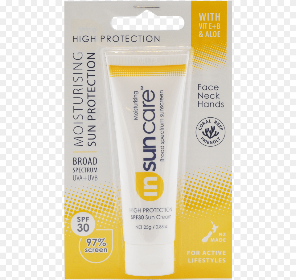 Insuncare Moisturising High Protection Sunscreen Spf Cosmetics, Bottle, Can, Tin, Tape Png