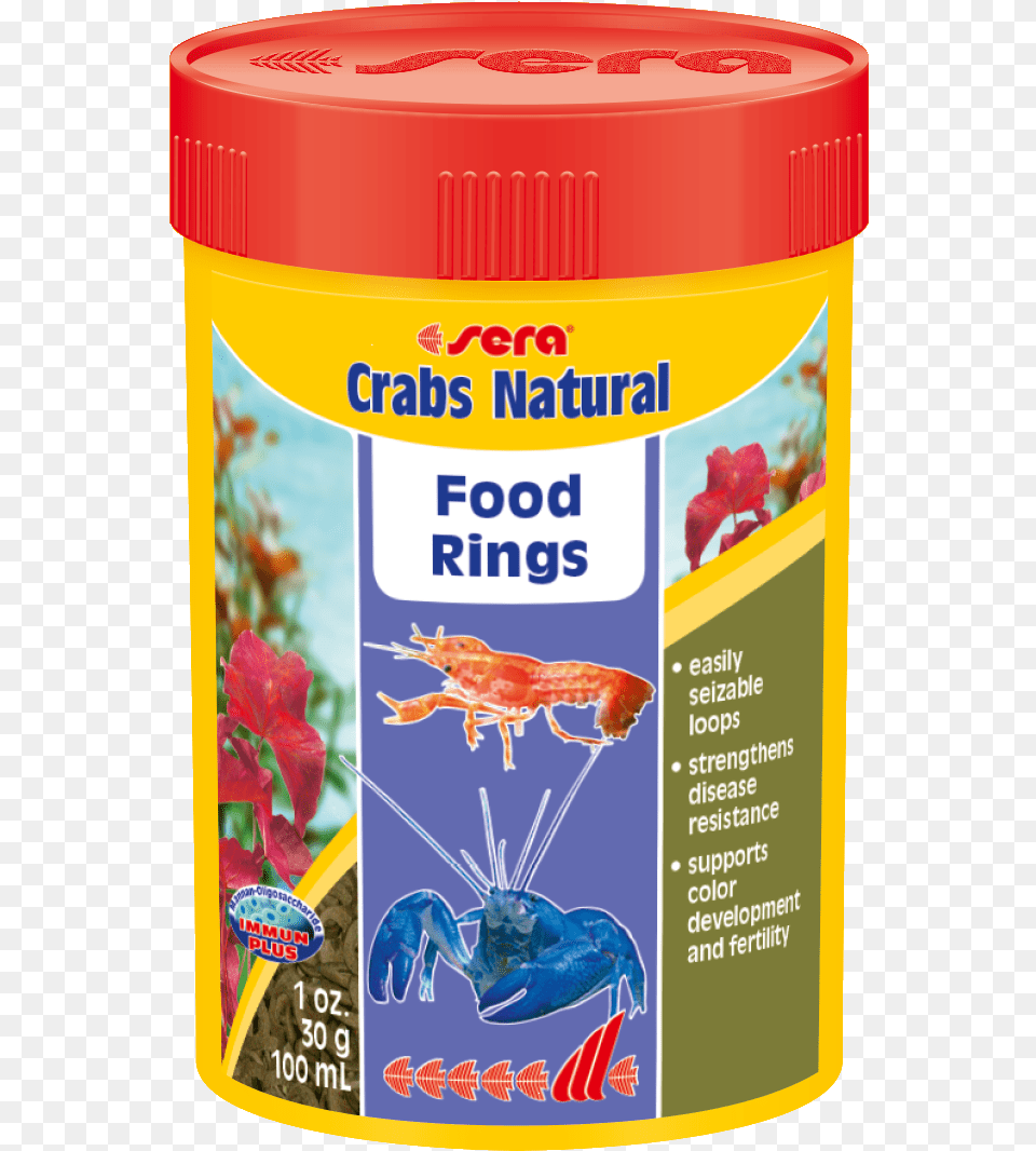 Int Sera Crabs Natural 100 Ml Sera Shrimps Natural, Animal, Food, Invertebrate, Lobster Png Image