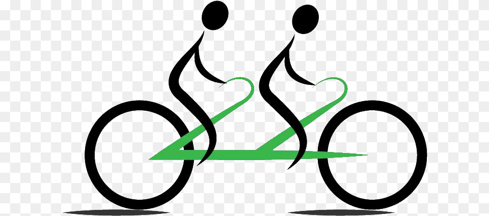 Intandemlogotransparent Tandem Bike, Bicycle, Symbol, Transportation, Vehicle Free Png