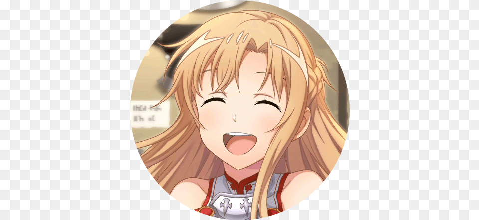 Integralfactor Anime Asuna Icon, Publication, Book, Comics, Adult Free Transparent Png