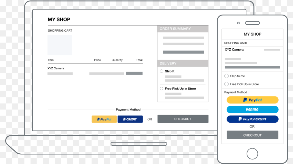 Integrate Smart Payment Buttons Paypal Developer Screenshot, Text, Electronics, Mobile Phone, Phone Png Image