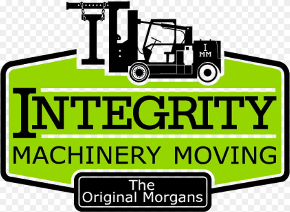 Integrity Machinery Moving Machine Has No Brain Use, Logo, Text, Symbol Png