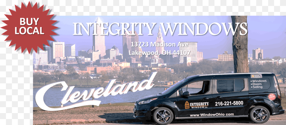 Integrity Windows Banner, Car, Transportation, Van, Vehicle Free Png