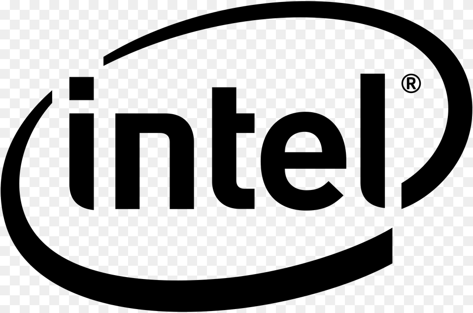 Intel, Gray Png