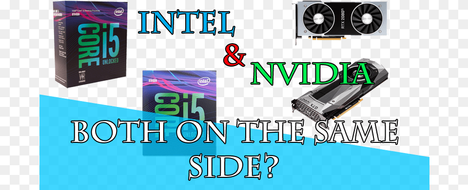 Intel And Nvidia Electronics, Computer Hardware, Hardware, Light, Car Png Image