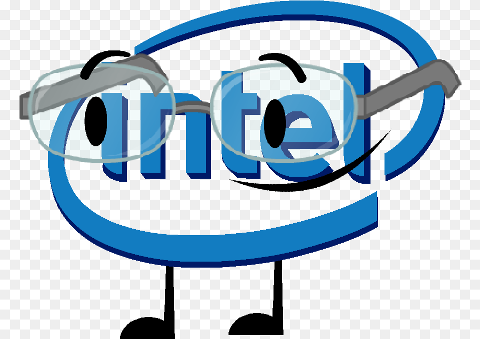 Intel Logo Old Intel Logo, Accessories, Glasses, Goggles, Animal Free Png