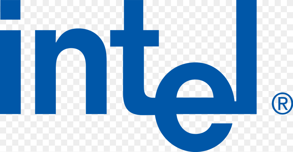 Intel Old Logo Intel Dropped E Logo, Text Png