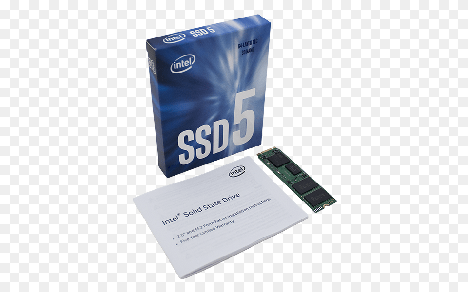 Intel Ssd 545s Series Retail Box, Computer Hardware, Electronics, Hardware, Computer Png