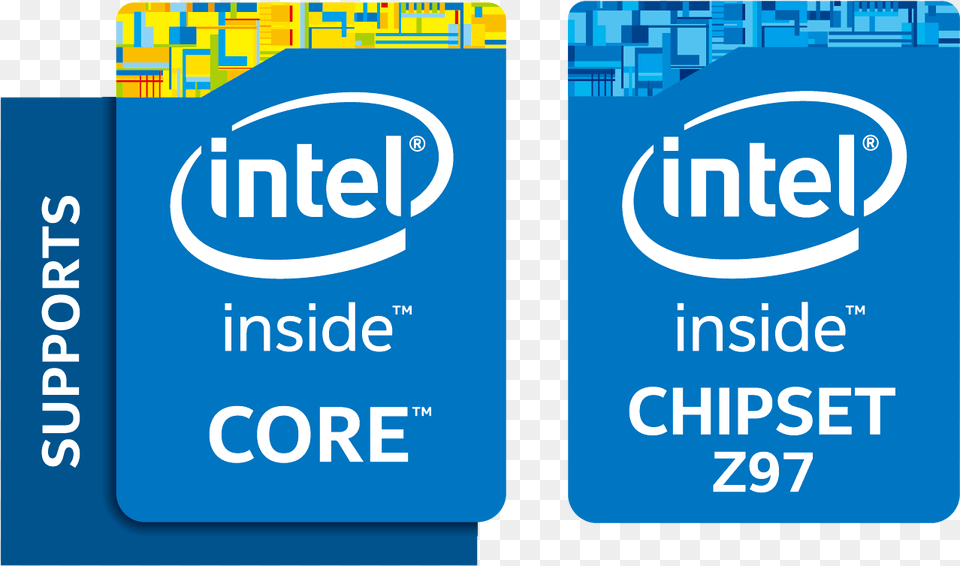 Intel Z97 Logo Pluspng Intel Core, Text, Computer Hardware, Electronics, Hardware Png Image