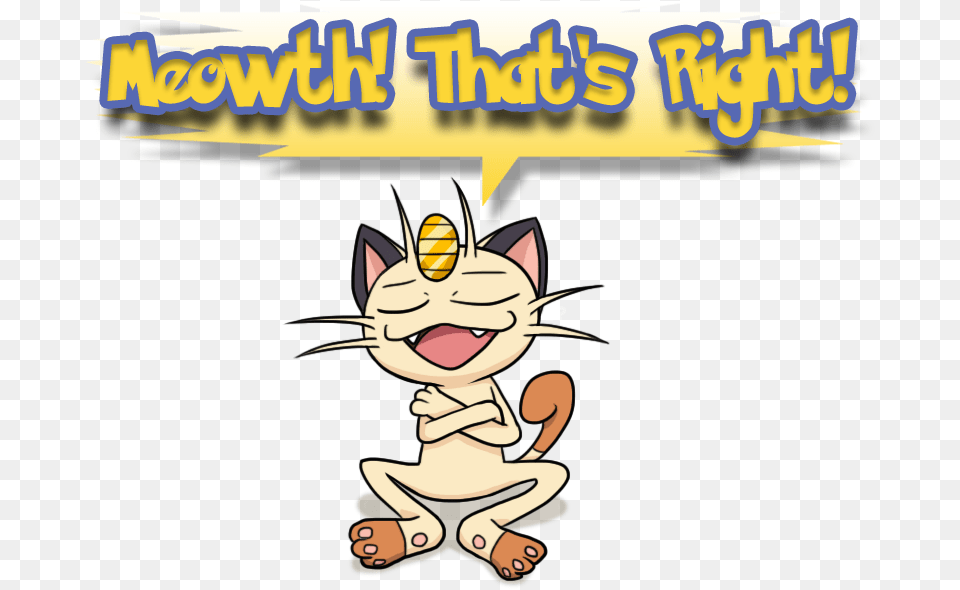Intelliheath Team Rocket Meowth Thats Right, Book, Comics, Publication, Cartoon Free Png Download