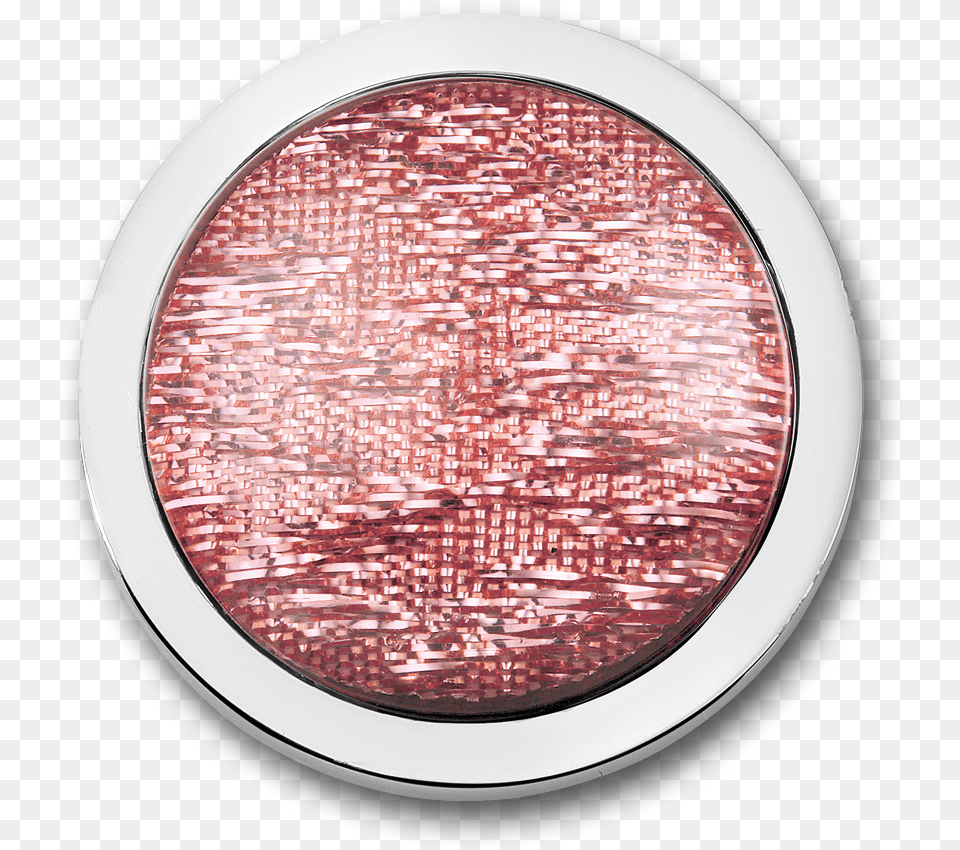 Intenso Light Pink Rose Stainless Steel Disc With Colorful Eye Shadow Free Png Download