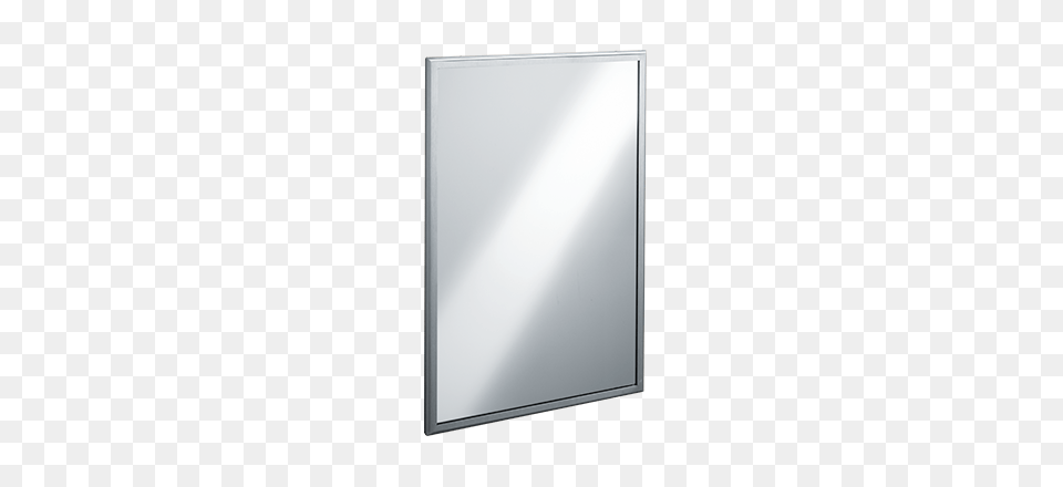 Inter Lok Stainless Steel Framed Mirrors Tempered Glass, Mirror, White Board Png