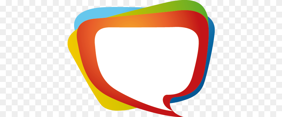 Inter Voice Over Colourful Speech Bubble, Accessories, Goggles Free Png Download