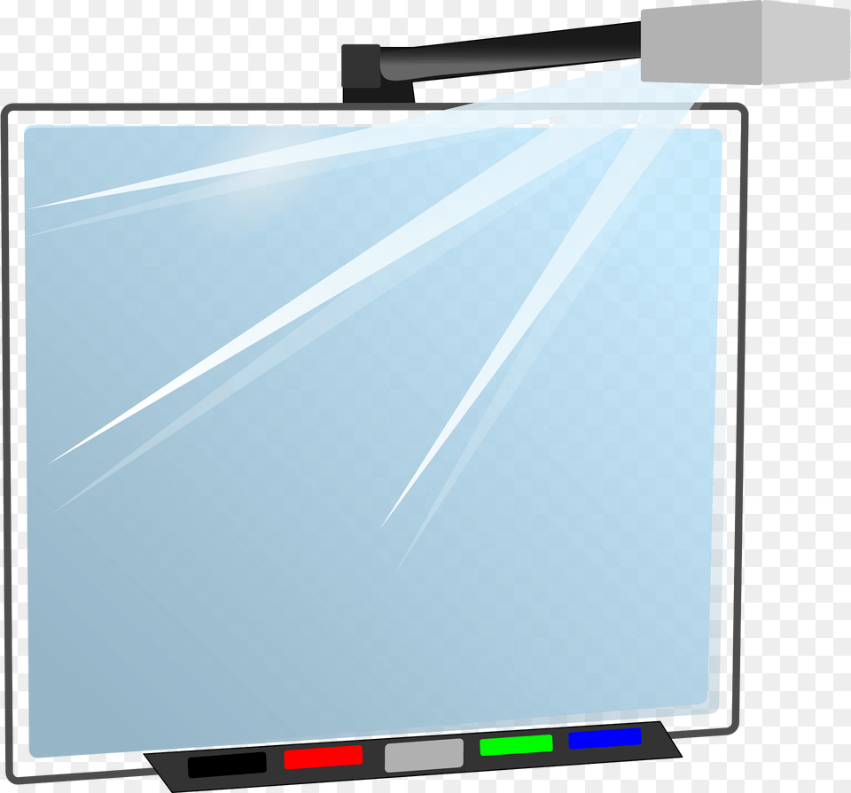 Interactive Board Clipart, Electronics, Screen, White Board, Computer Hardware Free Png Download