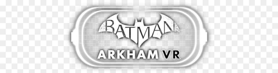 Interactive Entertainment Announces Batman Batman Arkham Vr Logo, Emblem, Symbol, Hot Tub, Tub Free Png