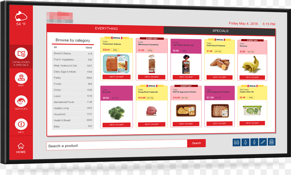 Interactive Retail 1 Display Device, File, Text, Page, Webpage Png Image