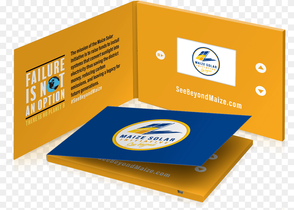 Interactive Video Brochures To Help Raise Money To Graphic Design, File Binder, First Aid, File Folder, Box Png Image