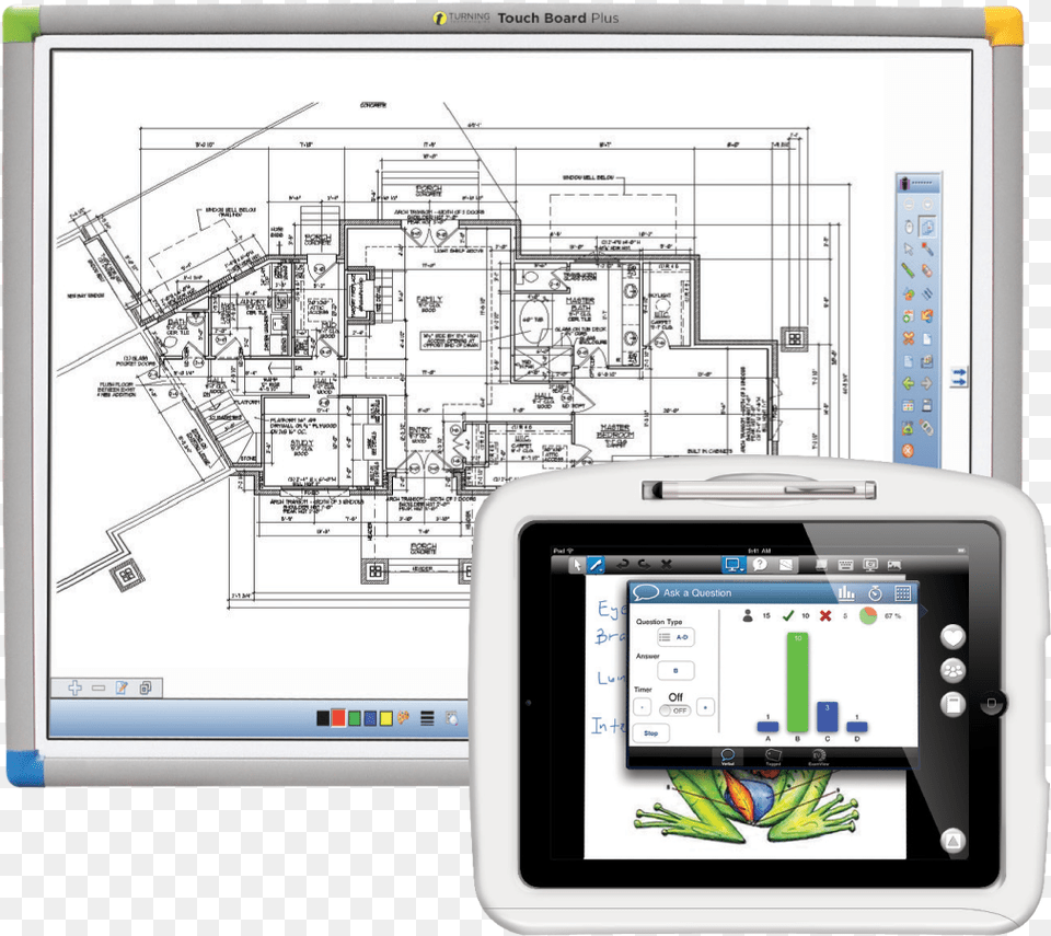 Interactive Whiteboard Software For Creative Collaboration Floor Plan, Cad Diagram, Diagram, Electronics, Mobile Phone Png Image