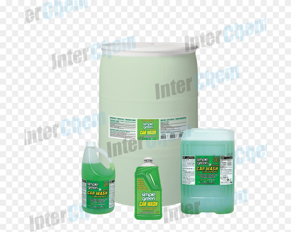 Interchem Limited Simple Green Car Wash Concentrated Plastic Bottle, Jug, Water Jug Png Image