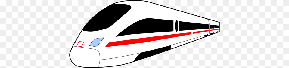 Intercity Express Train Vector Image, Railway, Transportation, Vehicle, Aircraft Free Png Download