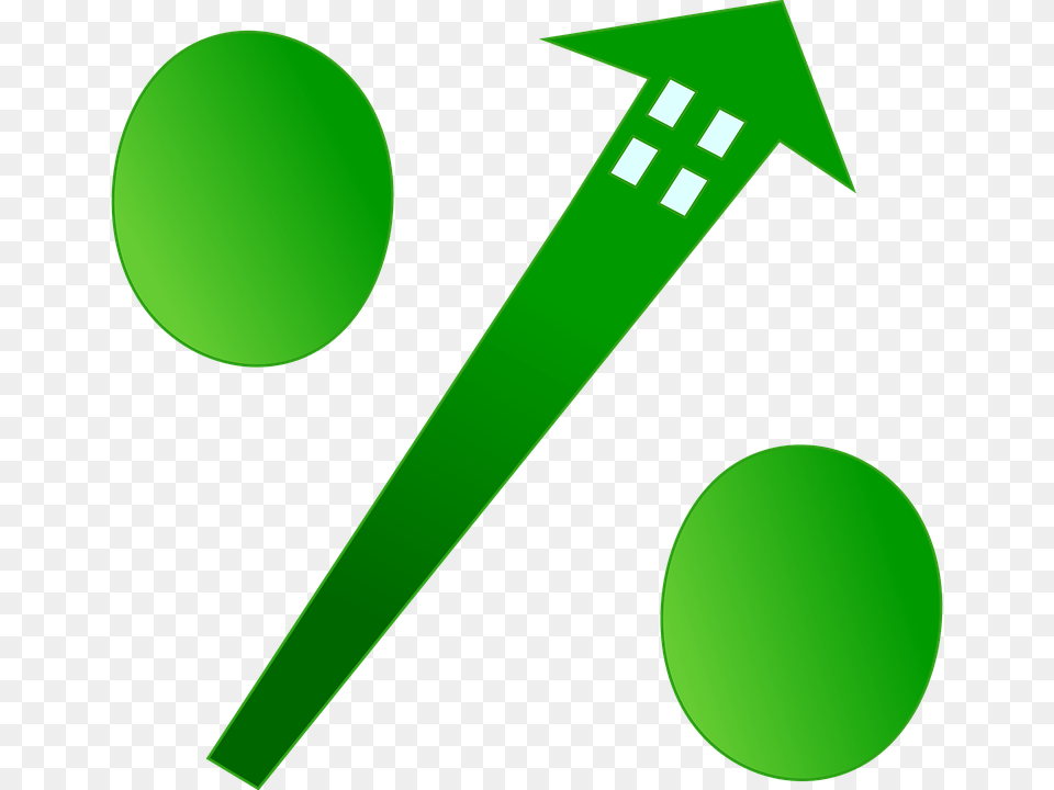 Interest Rates, Green, Symbol, Light Png