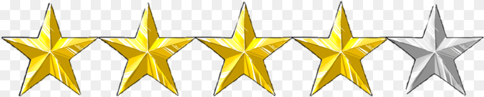 Interesting Character And The Magicshifter Feel Of 4 1 2 Stars Rating, Star Symbol, Symbol, Gold Free Png