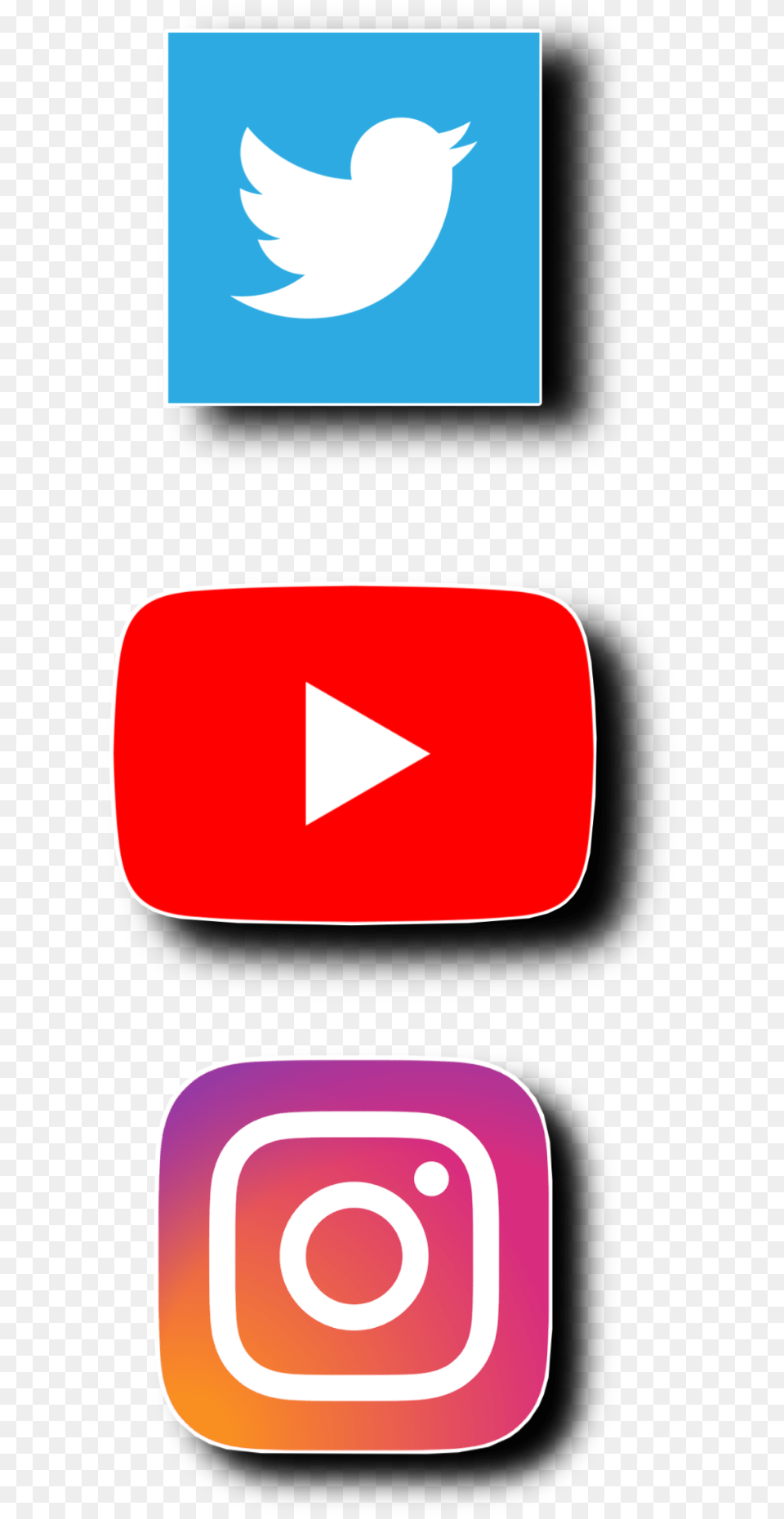 Interesting Logo Youtube Sticker Youtube And Instagram Logo, First Aid Free Png