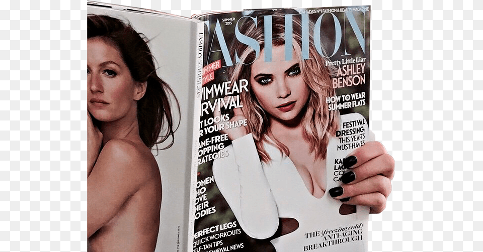 Interesting Magazine Sticker Hand People Reading Fashion Beauty Magazines Summer, Publication, Adult, Female, Person Free Png Download