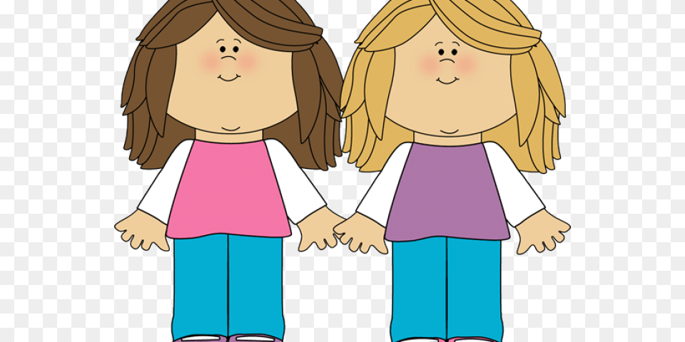Interesting Sisters Clipart, Baby, Person, Doll, Toy Free Png