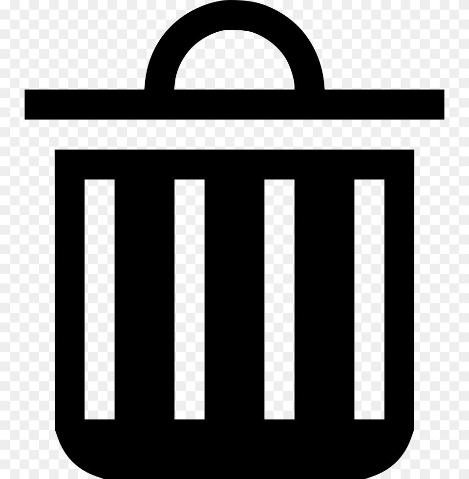 Interface Icons Trash Bin Garbage Comments Clipart, Bag, Accessories, Handbag, Basket Png
