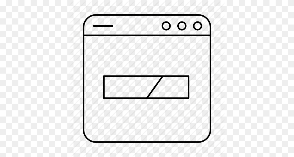 Interface Loading Progress Bar Thin Ui User User Interface Icon, Page, Text, Electrical Device, Device Free Png Download